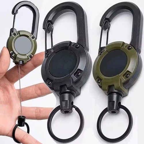 Heavy duty retractable keyring - heavy,