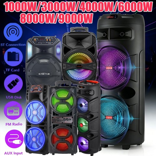 9000w large party bluetooth - 9000w,