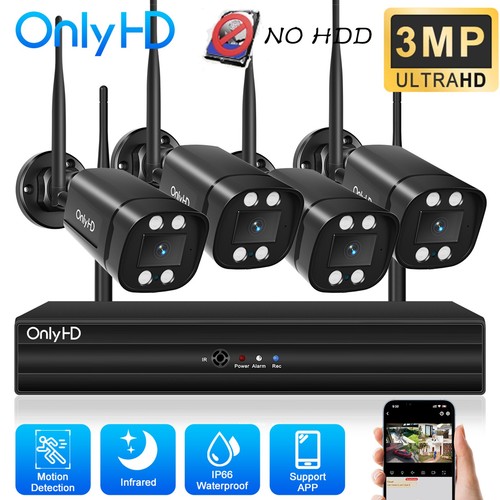 3mp wireless cctv security - hd,