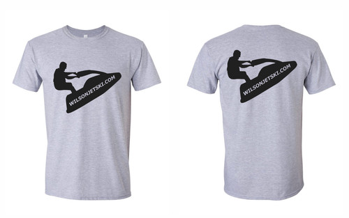 Standup jetski shirt - t-shirt, (gray)