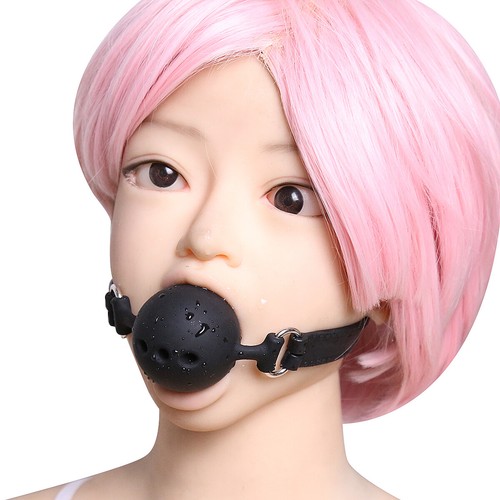 Silicone open mouth ball - open,