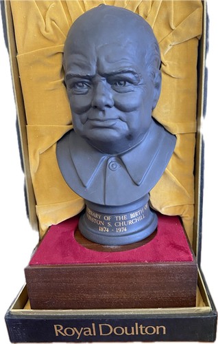 Royal doulton bust winston - royal, of
