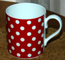 Red & White small spot design