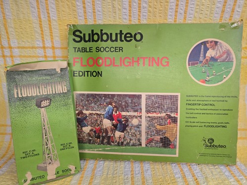 1970s 80s subbuteo table - 1970s/80s,