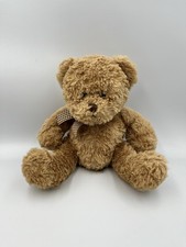 Cuddles Time Plush Soft Toy  Teddy Bear 10" Sitting Brown