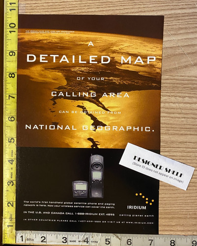 Iridium global satellite phone - iridium,