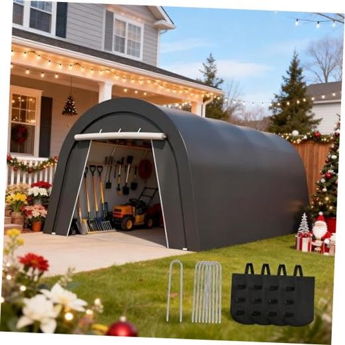 13x20 portable garage with - with, 6