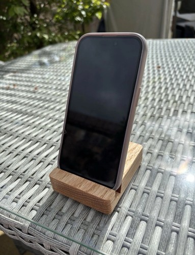 Solid oak mobile phone - solid,