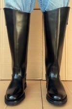 Men Tall Leather Motorcycle