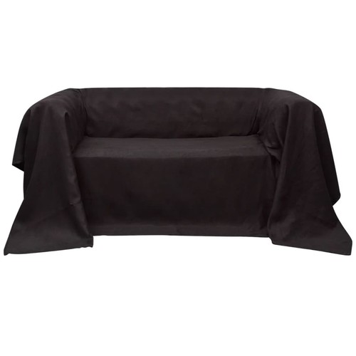 Micro suede couch - couch, armchair