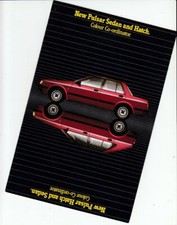1984 NISSAN N12 PULSAR Australian 4p Colour Chart CHERRY LANGLEY DATSUN ET 