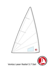 Ventoz Laser Radial Sail (5.7