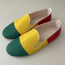 Flossy Shoes Multicoloured Slip On Casual Comfort Plimsoll Flats Women UK Sz  5