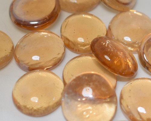 Round glass pebbles - pebbles, stones