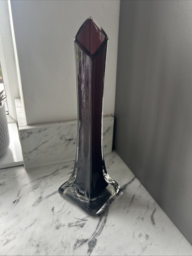 Vintage plum glass - plum,