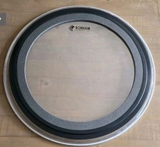 Bonham EXD 22 inch  2 Ply Oil Bass Drum head  External Damping  system NEW