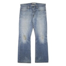 LEVI'S 512 Bootcut Mens Jeans Blue Regular Bootcut Denim Medium W38 L34 Classic