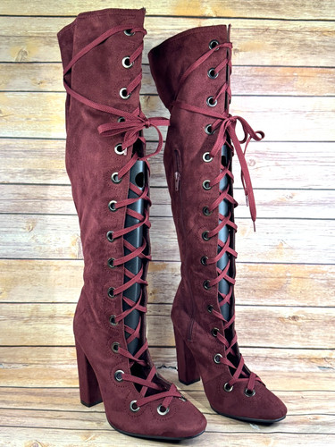 Yoki womens maroon - womens, up