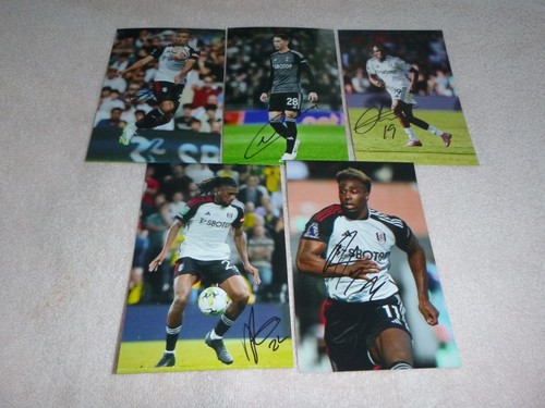 Five signed photos - 6, 4