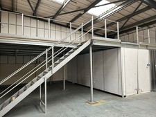 Used Mezzanine Floor 7m X 13m, 2.7m Leg