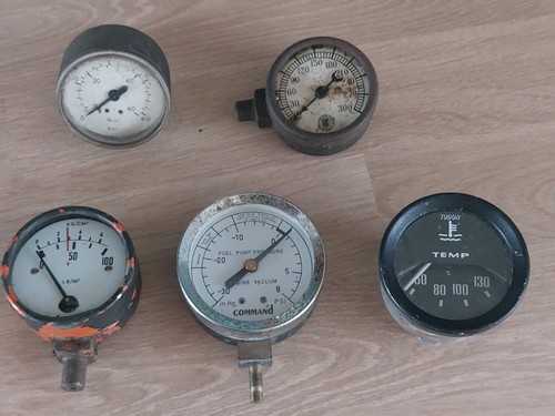 Various car guages - car,
