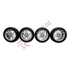 TOYOTA ALLOY WHEELS & TYRES SET OF 4 (215/55ZR17) 17'' SILVER