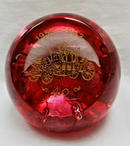 Caithness glass 40th - caithness, "40th