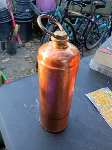 Vintage handcrafted copper - handcrafted,
