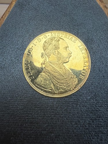 1915 austria ducat gold - 1915,