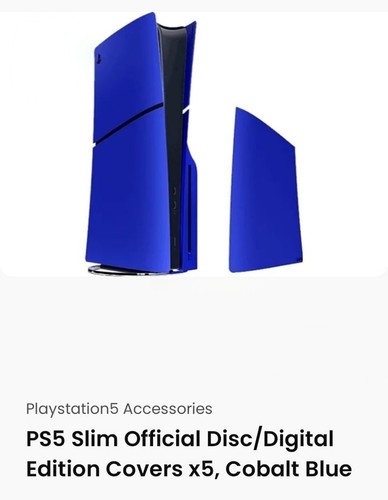 Ps5 slim cobalt blue - slim,