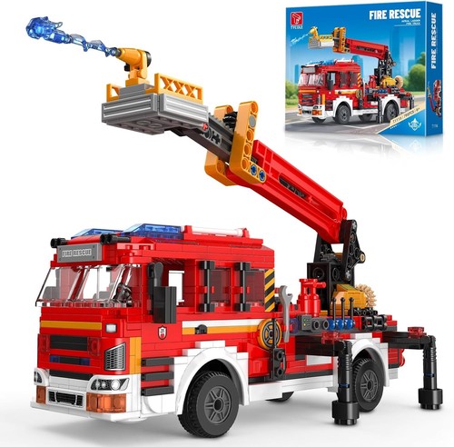 City fire engine truck - city, w/