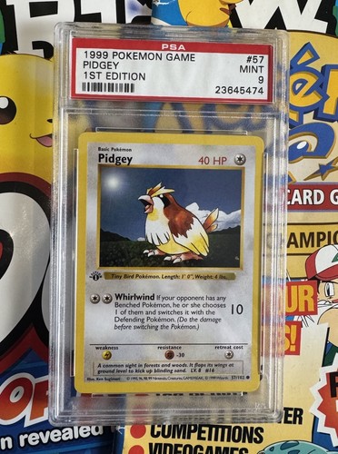 Pokemon pidgey 102 1st - pokemon,