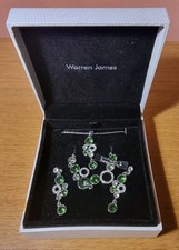 Swarovski Bracelet, Necklace & Earrings Set Warren James