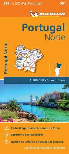 Portugal norte michelin - norte,