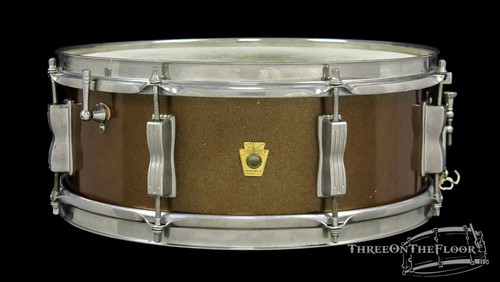 1965 ludwig bronze mist - bronze, jazz