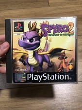 Spyro 2 Gateway To Glimmer Playstation 1 One PS1 Game - Complete with Manual