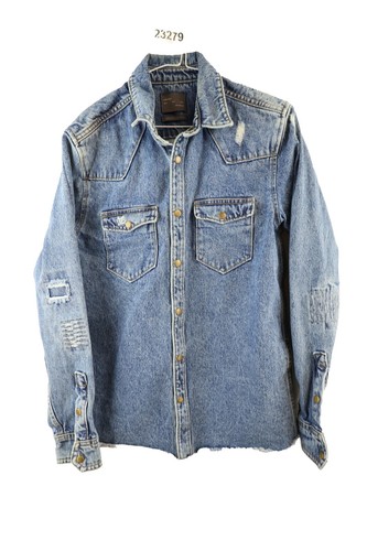 Zara man blue - man, overshirt