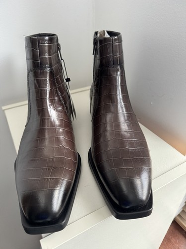 Zara leather boots - boots, with