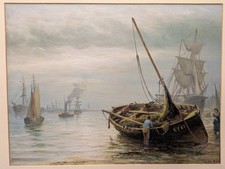 Antique Original oil painting