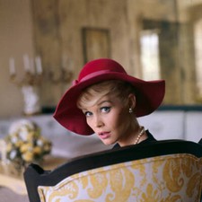Singer And Actress Dorothy Provine Posed Sitting In A Chair We 1960s Old Photo