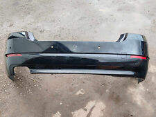 BMW 520D SE F10 AUTO 2013 REAR BUMPER IN BLACK 668