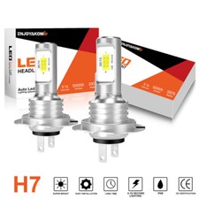 For VOLVO - 2x H7 LED Headlight Light Bulbs Kit 6000K 8000LM Xenon White