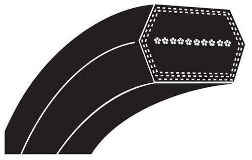 Cutter deck belt fits countax - deck,
