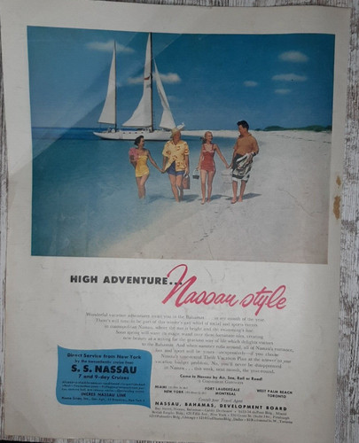 1954 bahamas vintage - 1954,