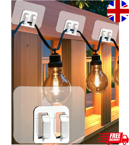 Outdoor string light - light, hooks