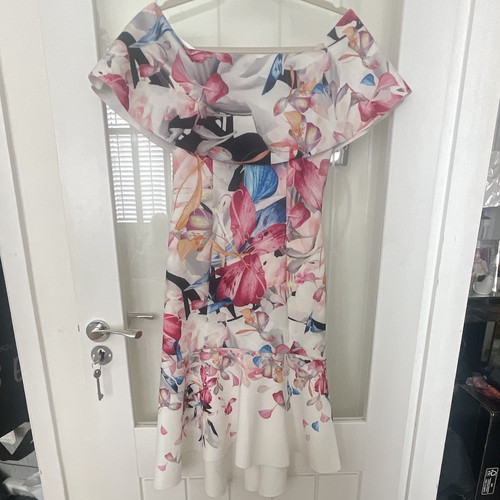 Coast floral satin - floral,