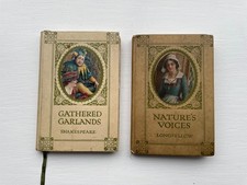 Two Antique Miniature Poetry Hardback Books: Longfellow and Shakespeare