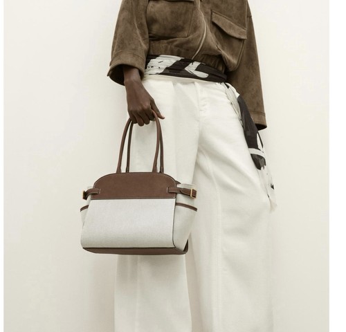 Zara city bag with buckles - bag,