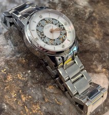 Clogau Welsh 18cm Stainless Steel Baroque Watch £450 off Rose Gold Wales