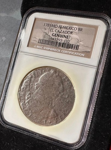 Graded shipwreck coin el - shipwreck,